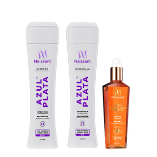 Pack Azul Plata + Elixir Argán 120 ml