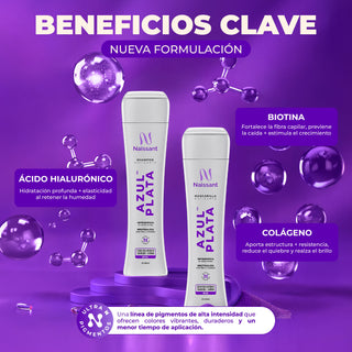 Matizador Azul Plata 300 ml