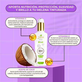 Elixir Aceite de Coco Naissant 120 ml (Imagen Antigua)