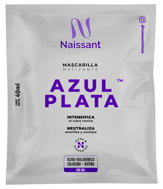 Matizador Azul Plata Sachet 12 x 40 ml