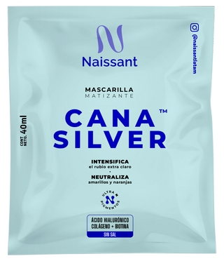 Matizador Cana Silver Sachet 12 x 40 ml