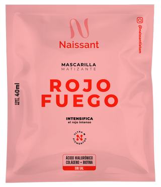 Matizador Rojo Fuego Sachet 12 x 40 ml
