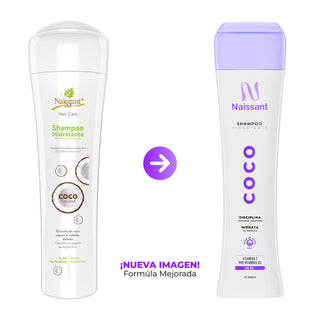 Champú Hidratante de Coco 300 ml