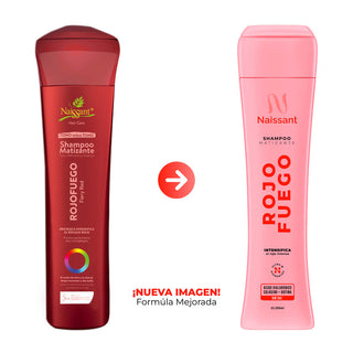 Champú Matizante Rojo Fuego 300 ml