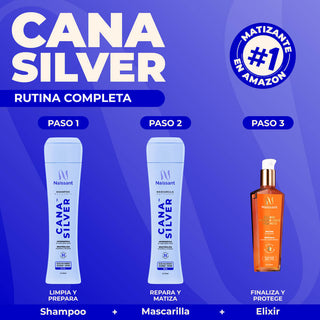 Champú Matizante Cana Silver 300 ml