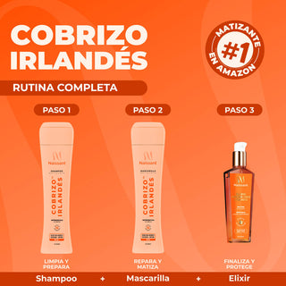Champú Matizante Cobrizo Irlandés 300 ml
