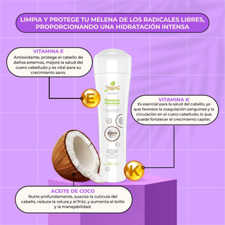 Champú Hidratante de Coco 300 ml (Imagen Antigua)