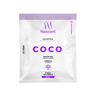 Champú Hidratante de Coco Sachet 12 x 40 ml