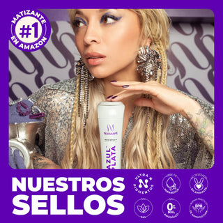 Champú Matizante Azul Plata 300 ml