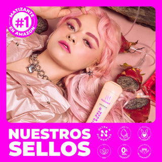 Matizador Rubio Palo de Rosa Sachet 12 x 40 ml