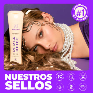 Champú Matizante Perla Beige 300 ml