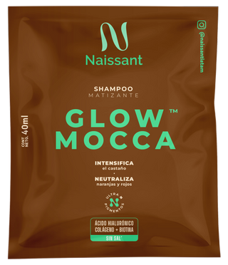 Champú Matizante Glow Mocca Sachet 12 x 40 ml